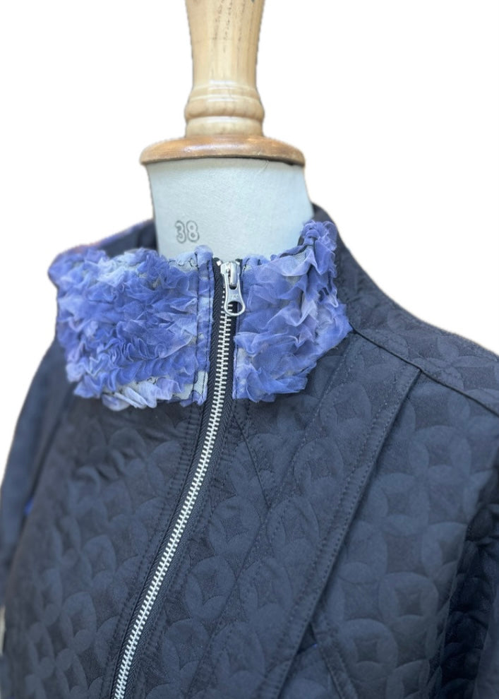 Belted Long Blouson