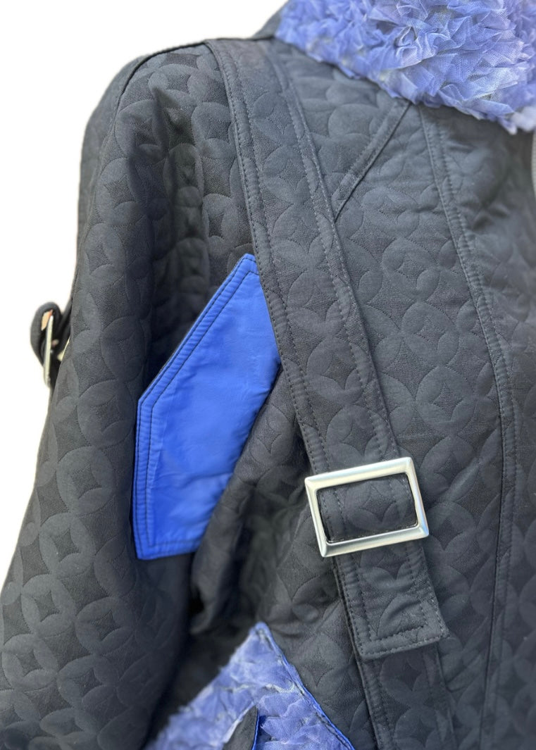 Belted Long Blouson