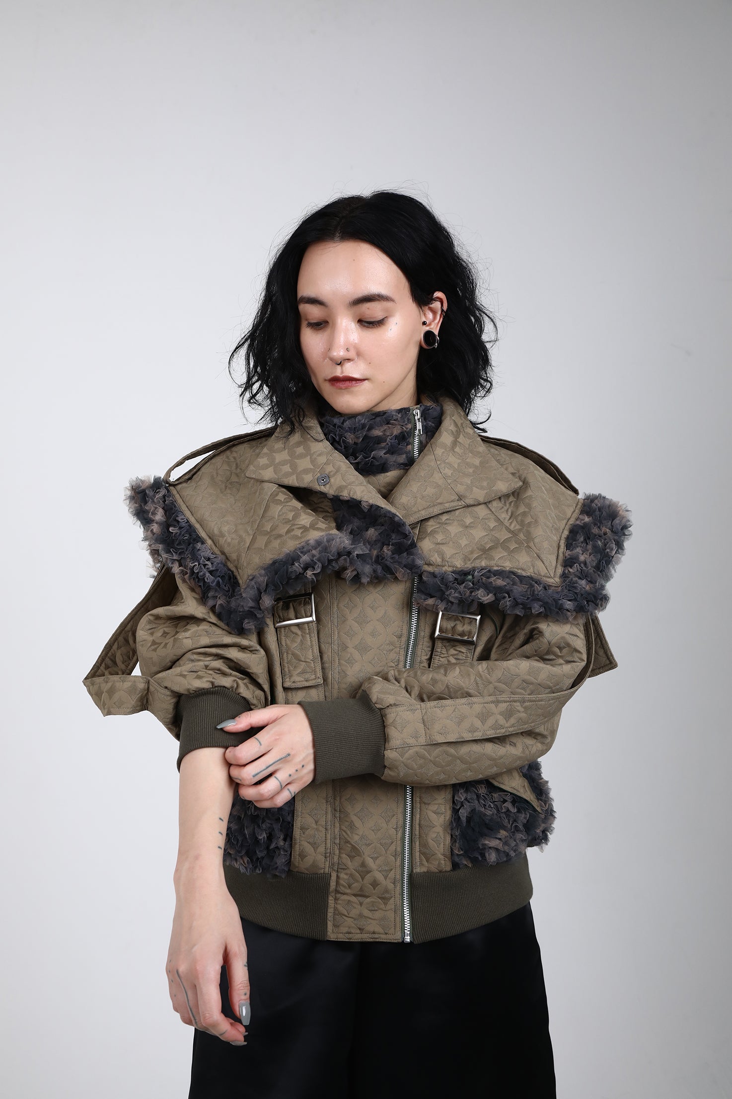 Belted Blouson