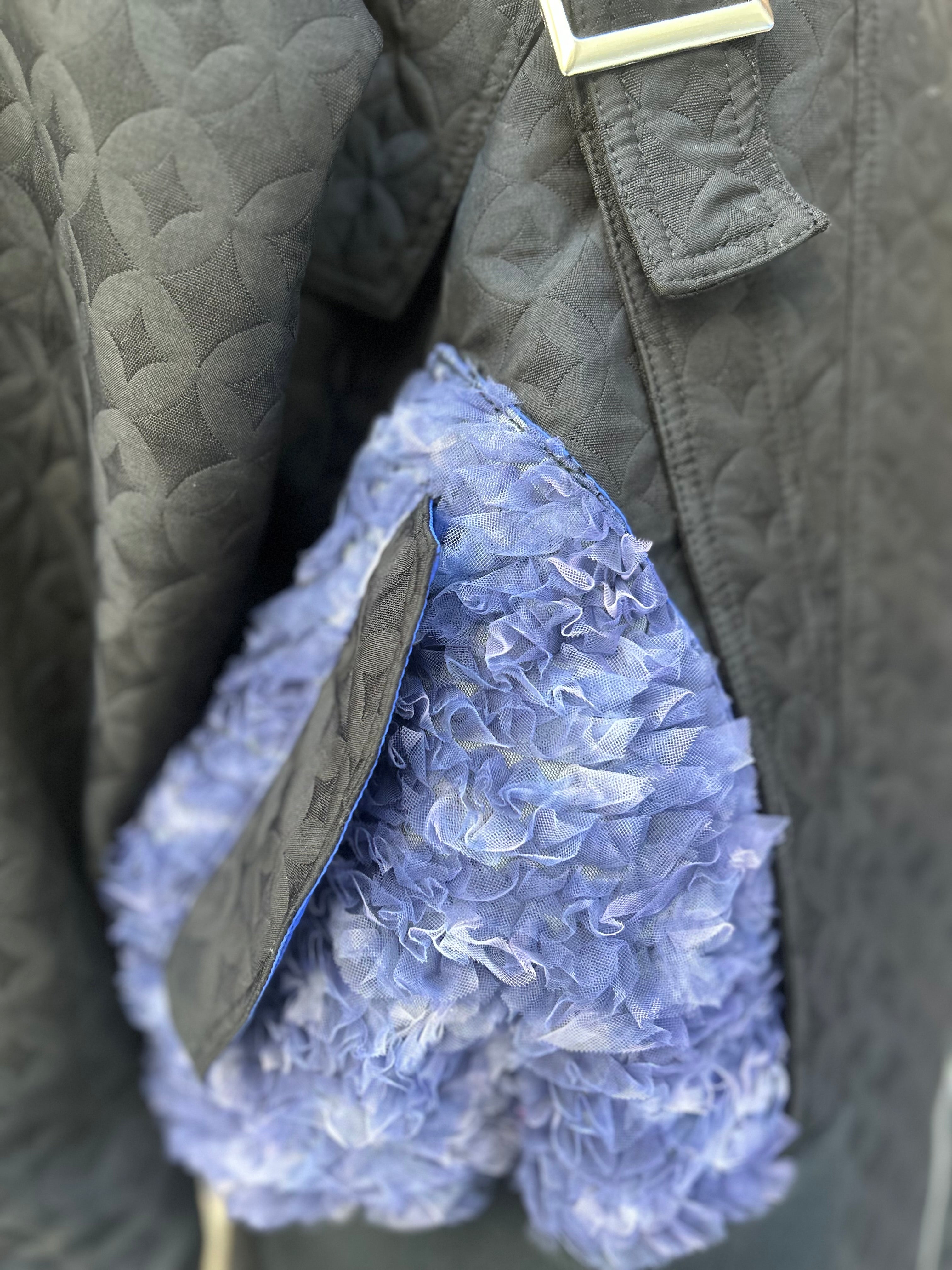 Belted Long Blouson