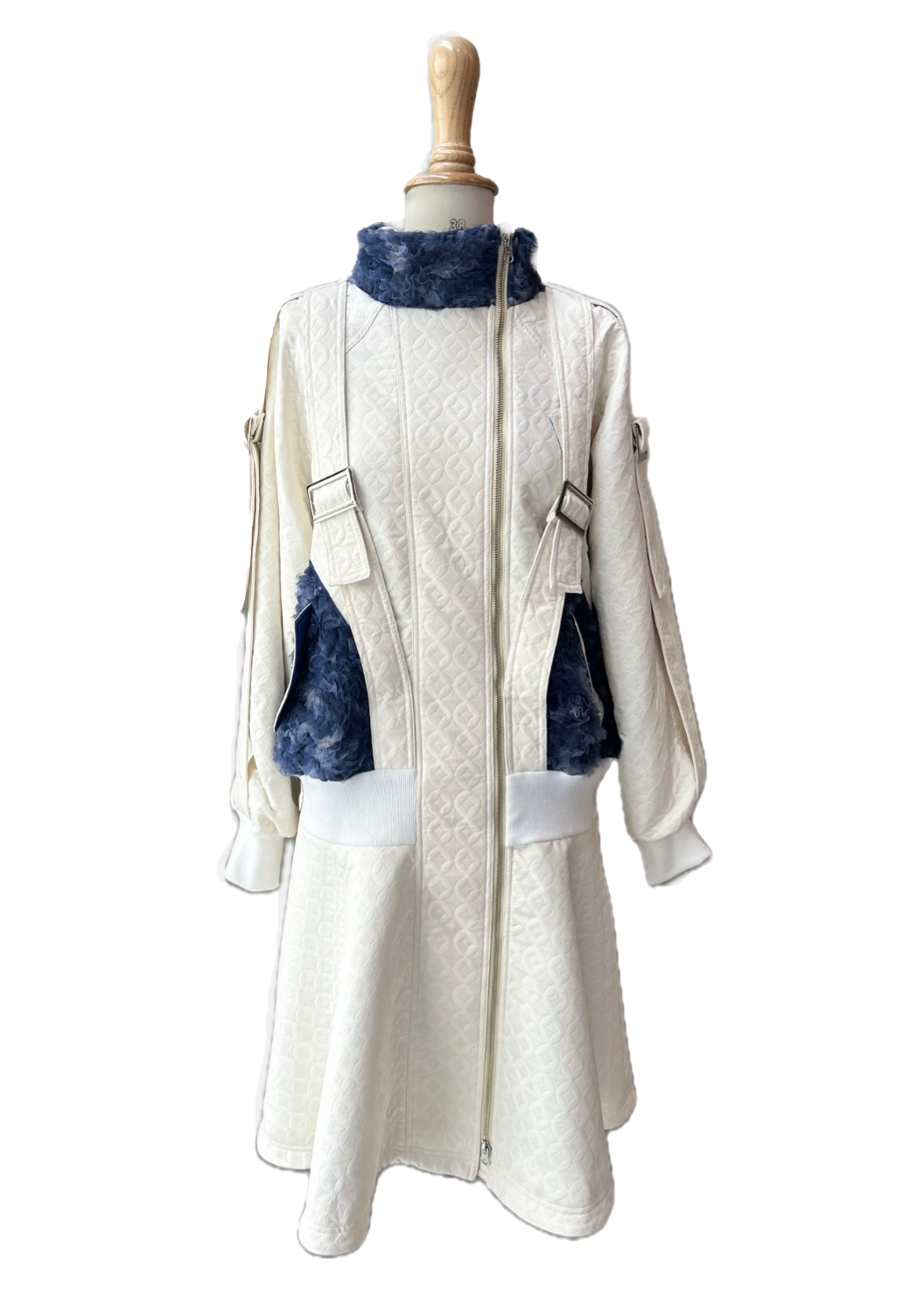 Belted Long Blouson