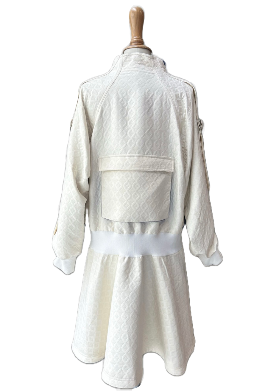 Belted Long Blouson