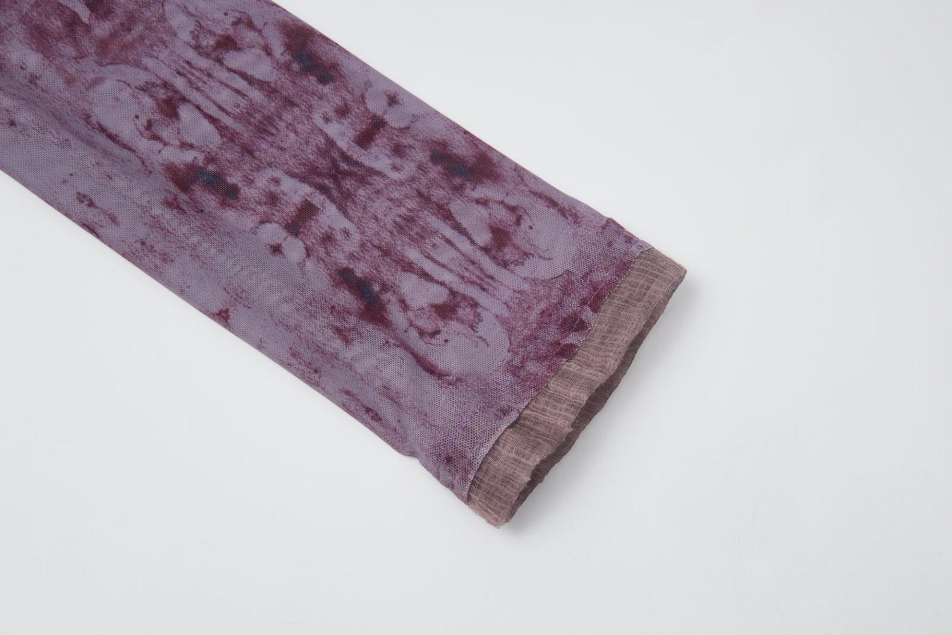 Purple Mesh Long-Sleeve