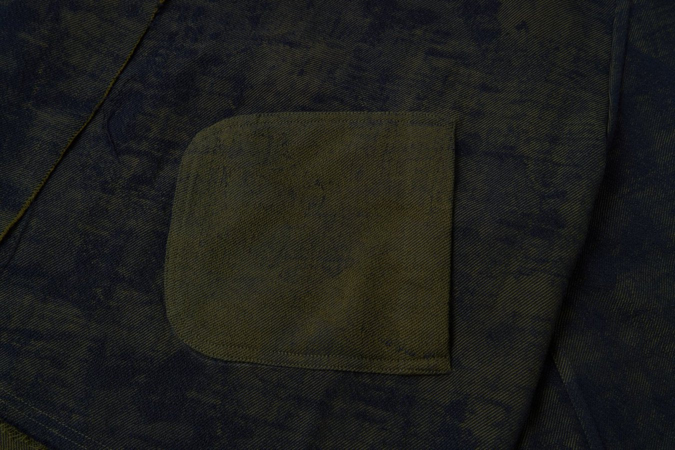 Green Mesh Long-Sleeve T-shirt