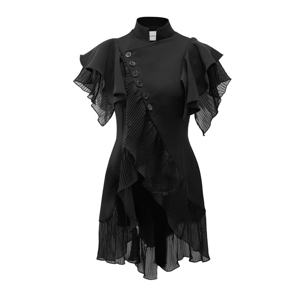 Long Tail Frill Vest