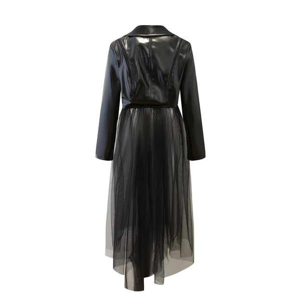 Zipper slash rider jacket