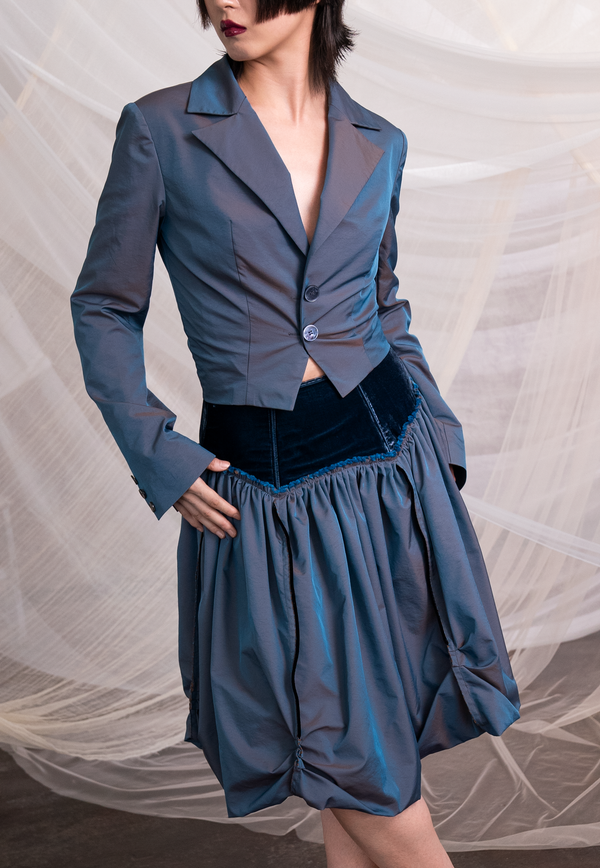 Two-Tone Woven Jacket